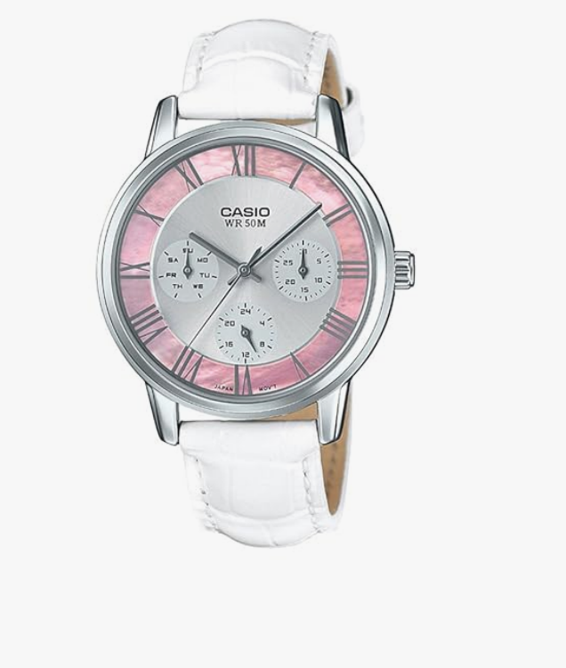 Casio Enticer Lady's Analog Silver Dial Women's Watch - A1248 (LTP-E315L-7A1VDF)