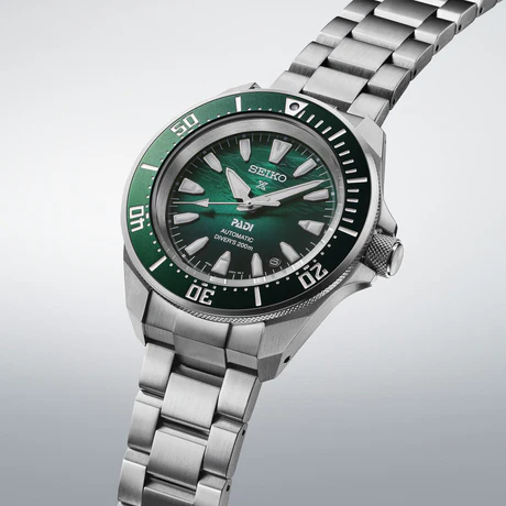 Seiko Prospex PADI 60th Anniversary 4R Compact Mechanical Diver’s Watch in Underwater