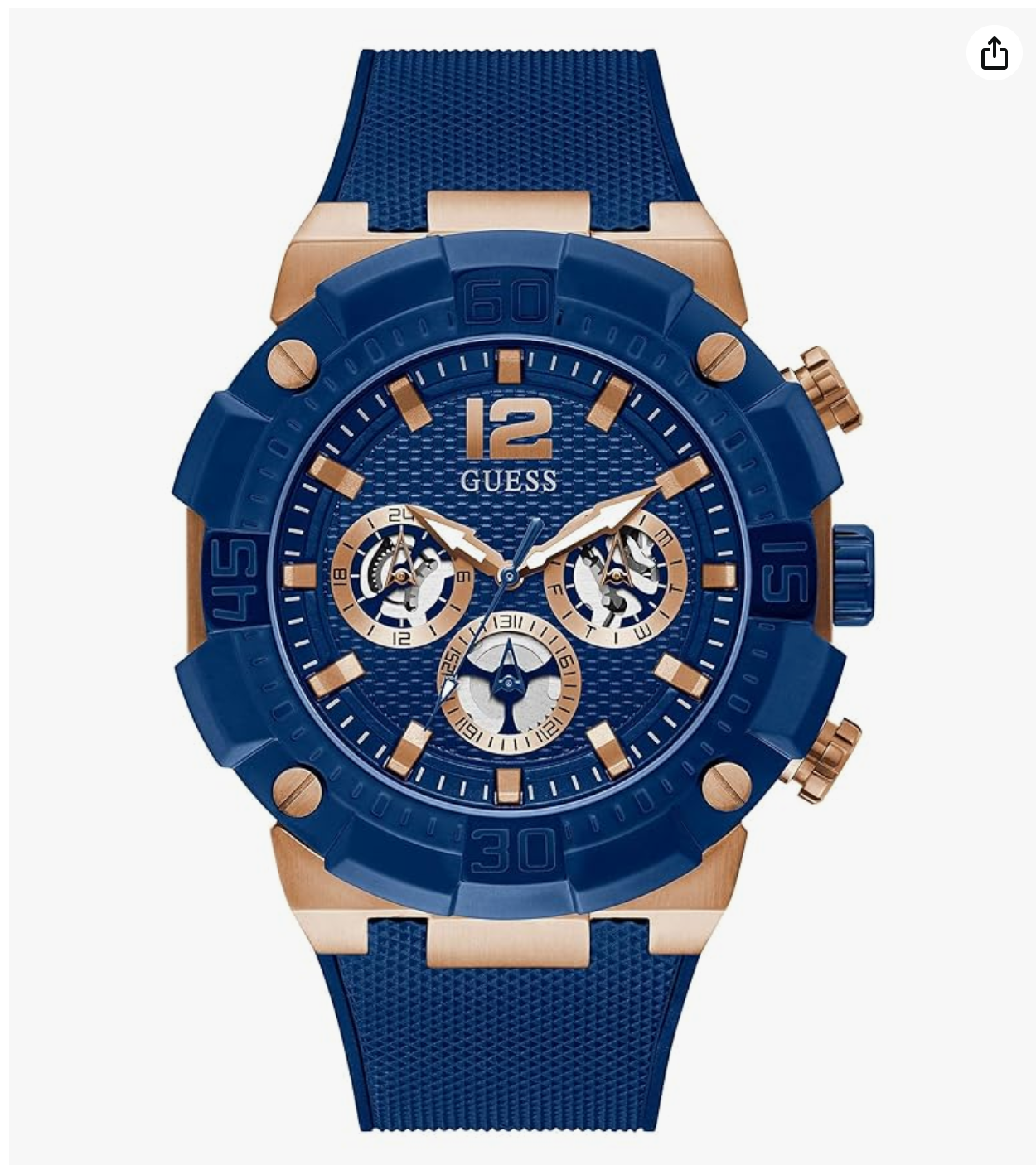 GUESS GW0264G4 Carryover Navigator Multifunction Watch for Men