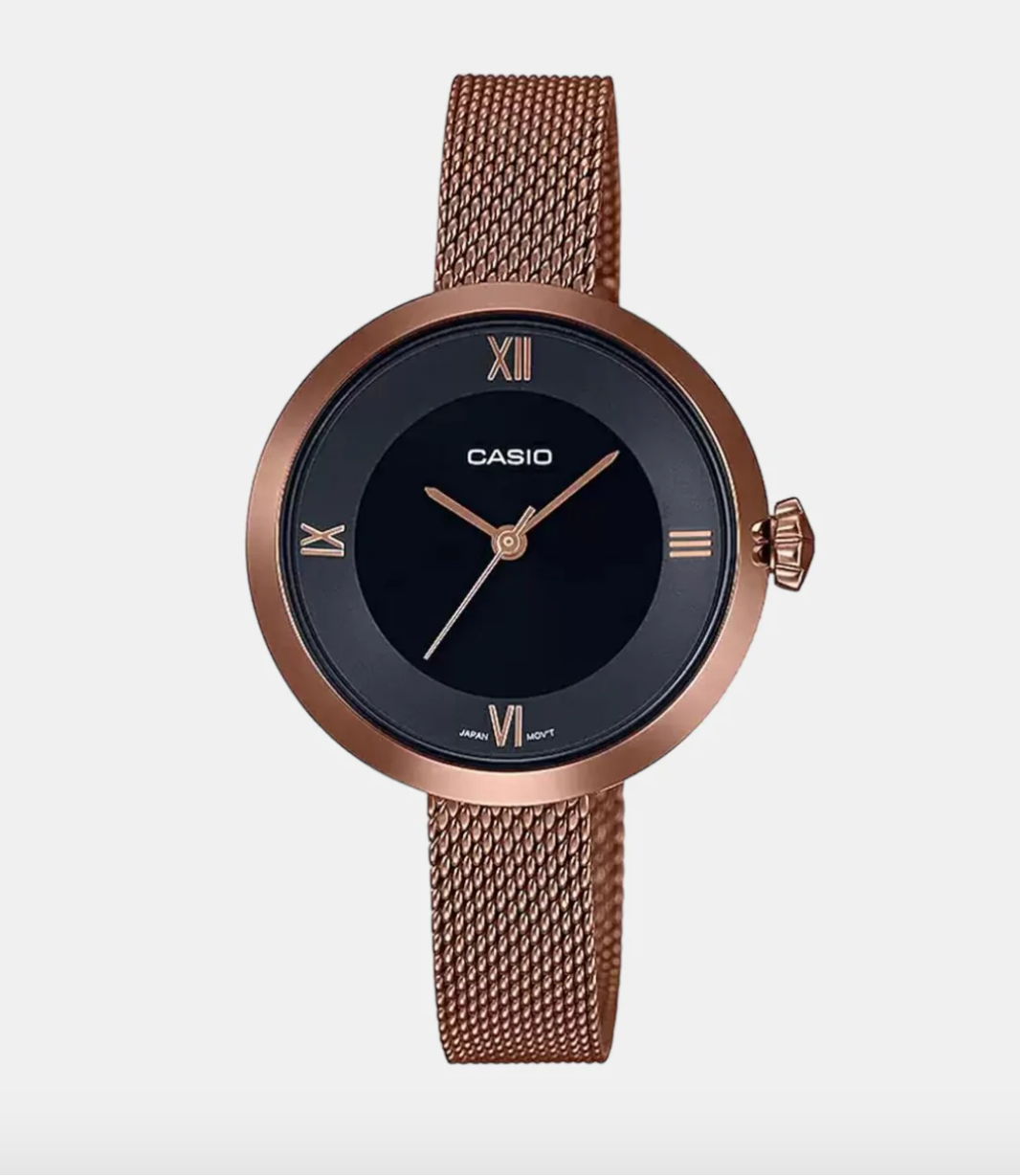 Enticer Women's Analog Stainless Steel Watch - LTP-E154MR-1ADF