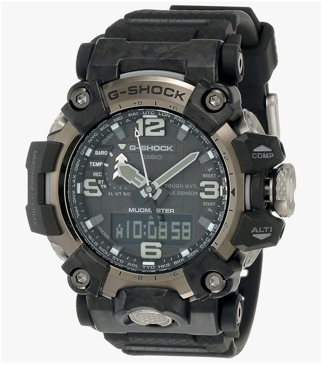 G-Shock Men Quartz Grey Dial Analog-Digital Resin Watch G1175