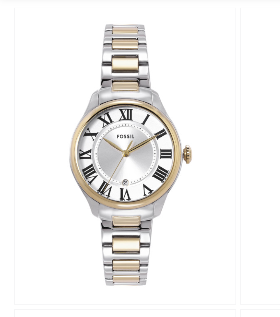 Gilmore 38 mm Silver Dial Stainless Steel Analogue Watch for Women - ES5396I