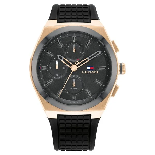 Tommy Hilfiger Grey Dial Quartz Multifunction Watch for Men