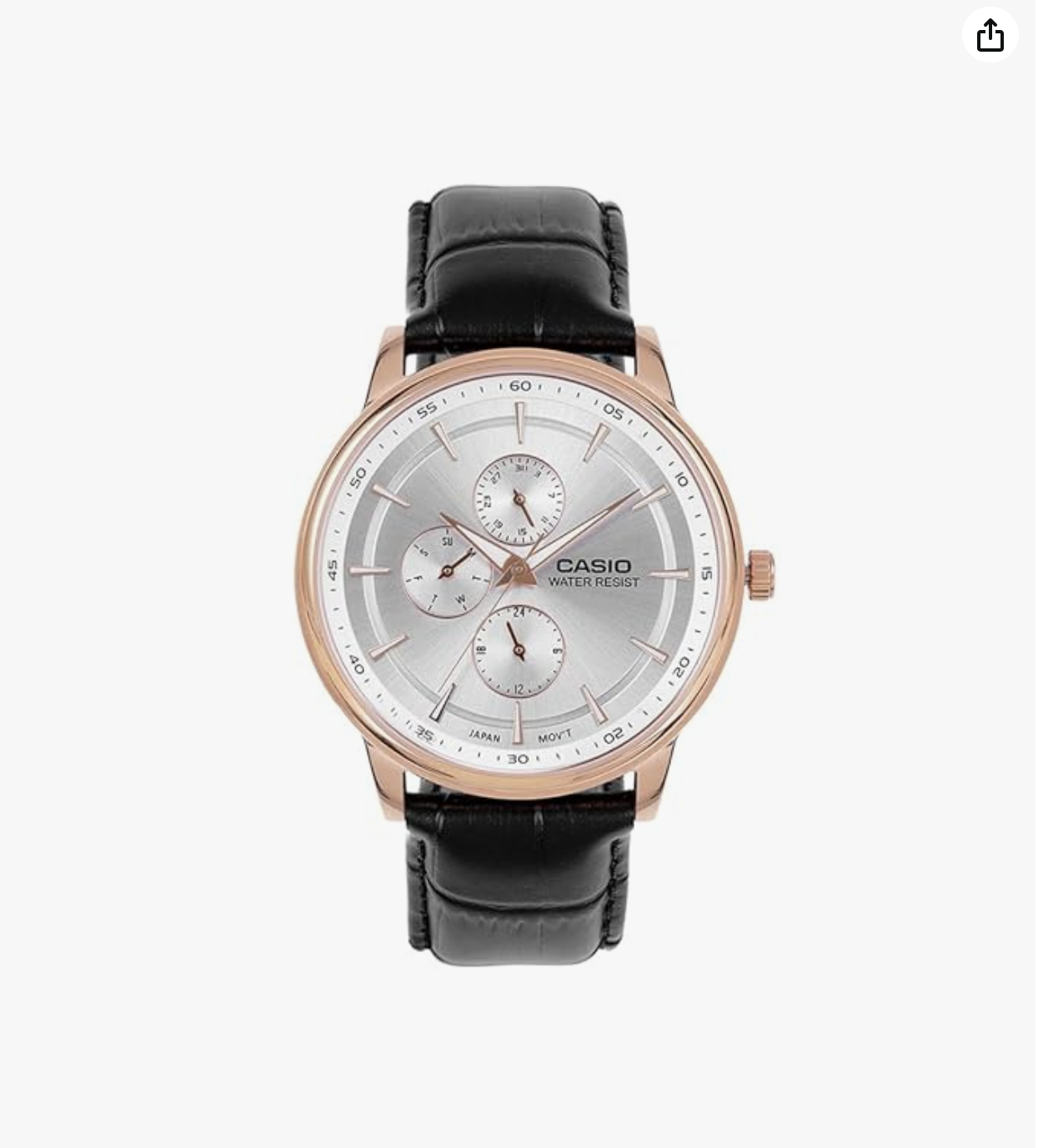 Casio Enticer Men MTP-SN3KRL-7A Analog Silver Dial Men