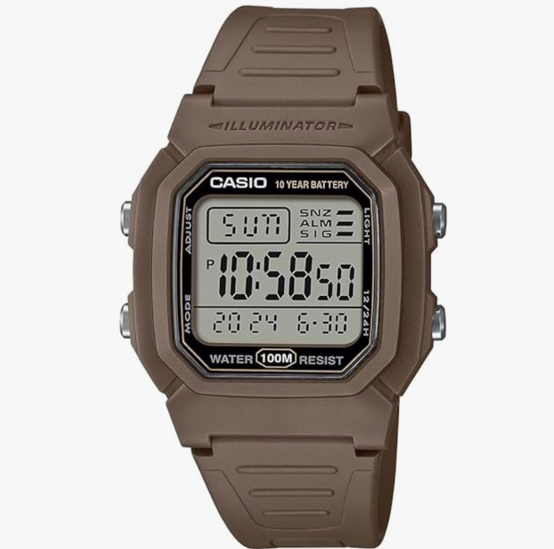 Casio Youth Digital Black Dial Unisex W-800H-5AVDF