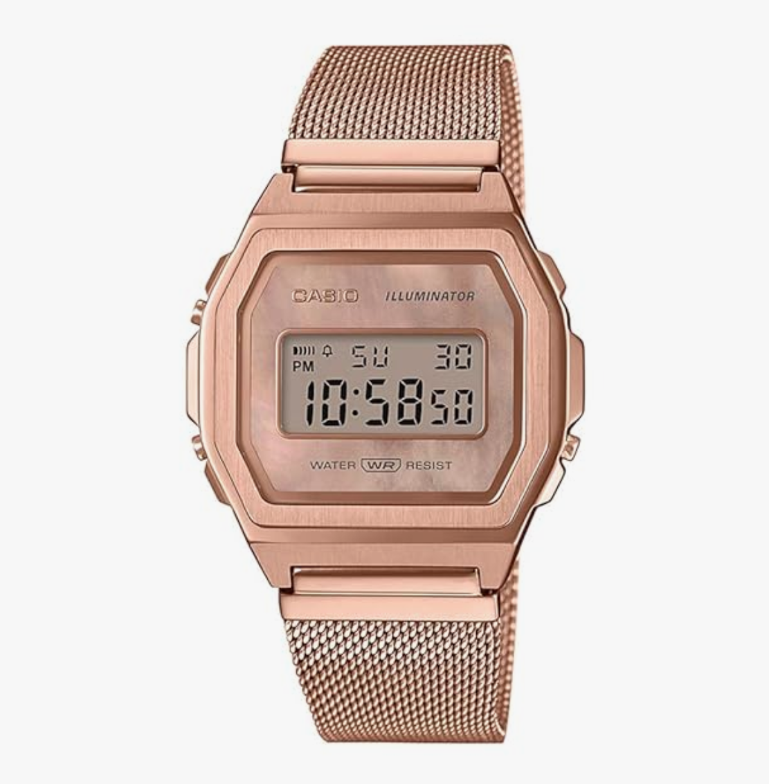 Casio Digital Unisex Watch (Dial Colored Strap)