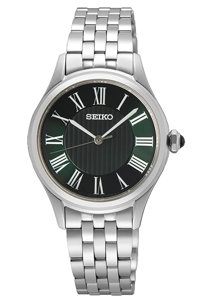 Seiko Women's Analog Quartz Watch with Stainless Steel Strap