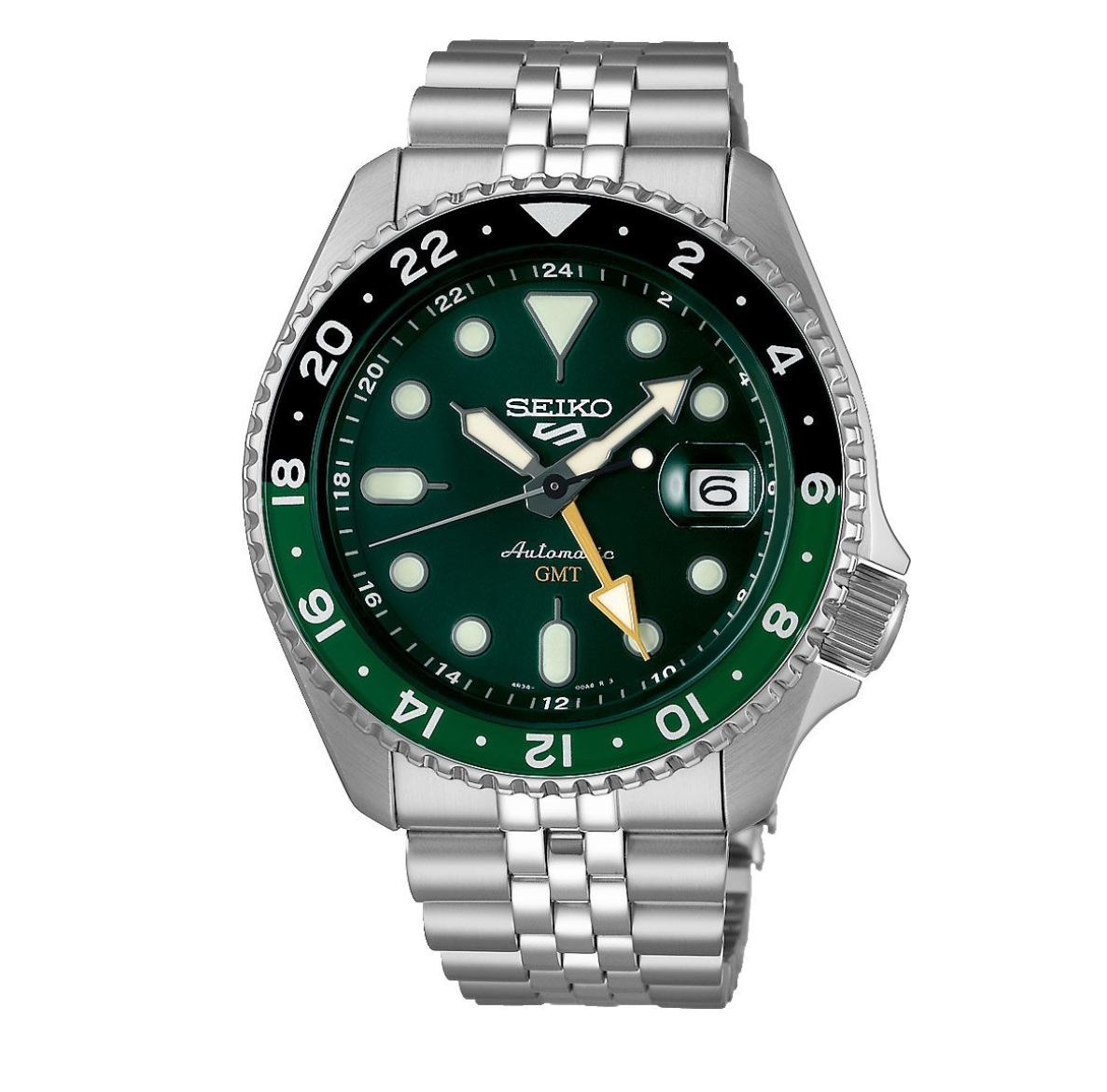 Seiko 5 Sports GMT Analog Watch - For Men SSK035K1