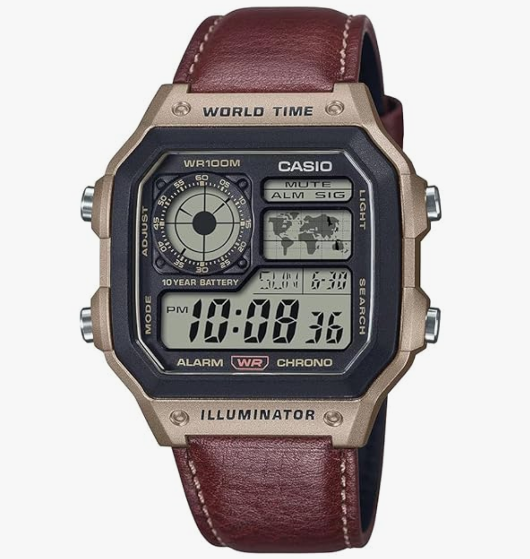 Casio Youth AE-1200WHL-5AVDF Digital Black Dial Unisex