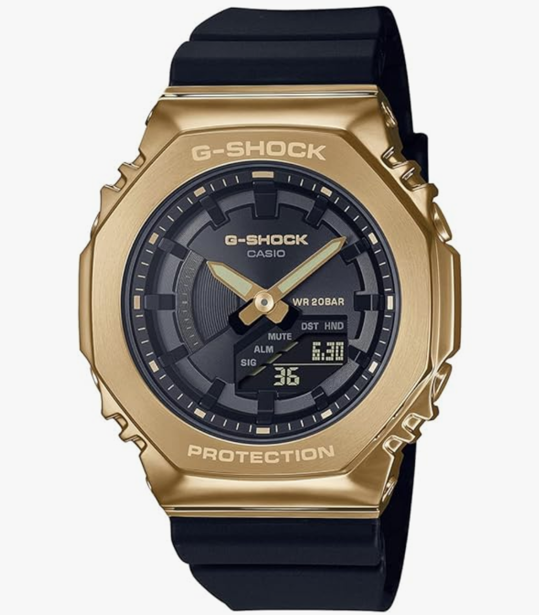Casio Women Resin G-Shock AnalogDigital Black Dial Gm-S2100Gb-1Adr (G1282), Band Color-Black