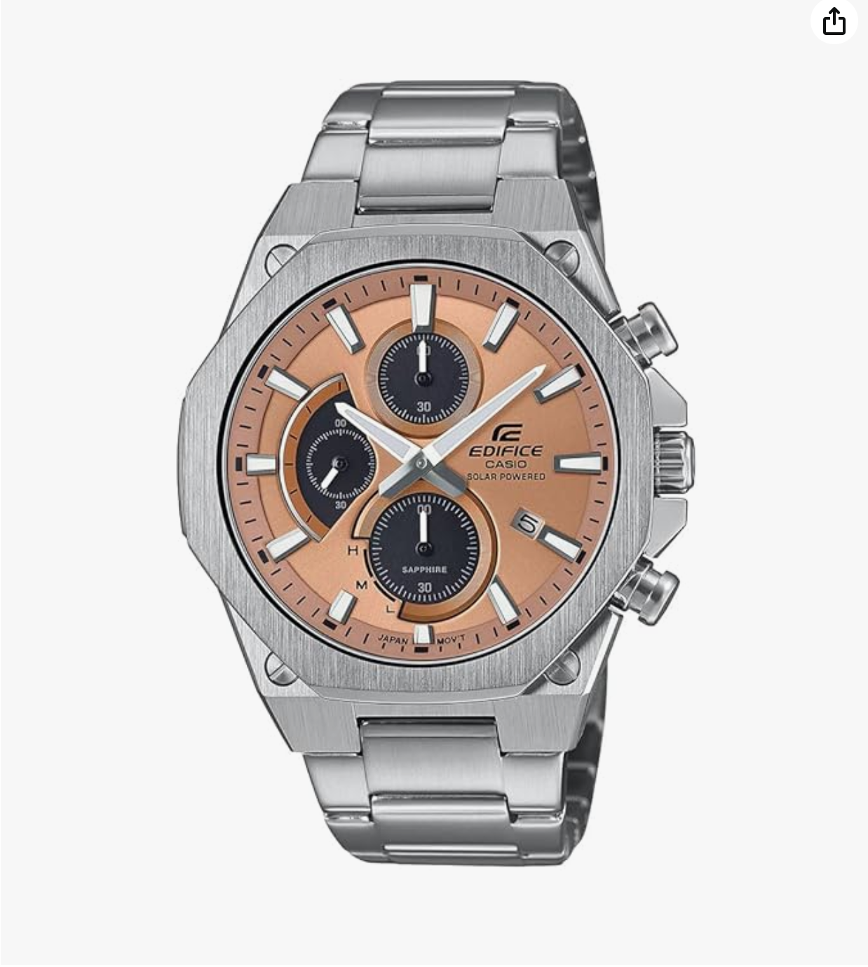 Edifice Analog Watch - For Men -EFS-S570D-5AUDF