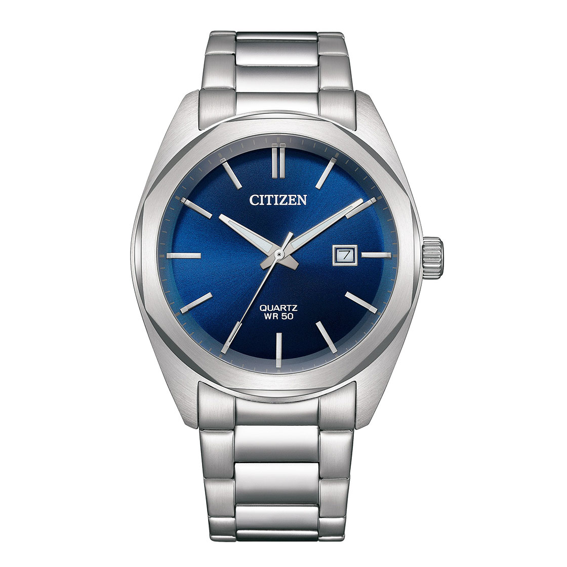 Citizen Quartz Gents Watch Blue Dial - BI5110-54L