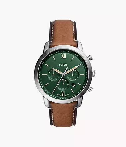 Neutra Chronograph Tan LiteHide™ Leather Watch