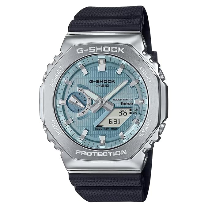 G-Shock GBM-2100A-1A2DR Turquoise Blue Analog-Digital dial Bio-Based Resin