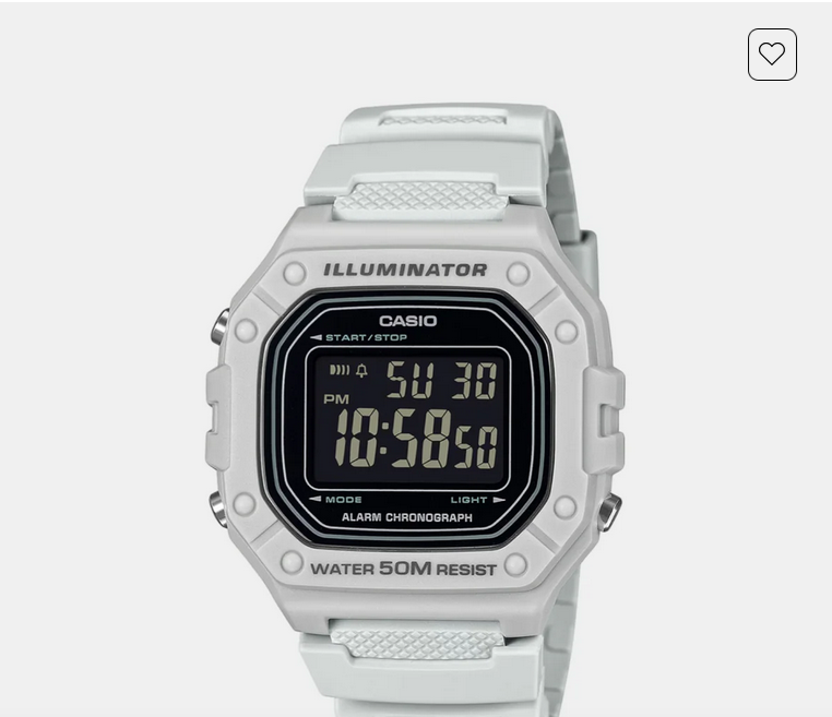 Youth Unisex Quartz Black Dial Digital Resin Watch D395