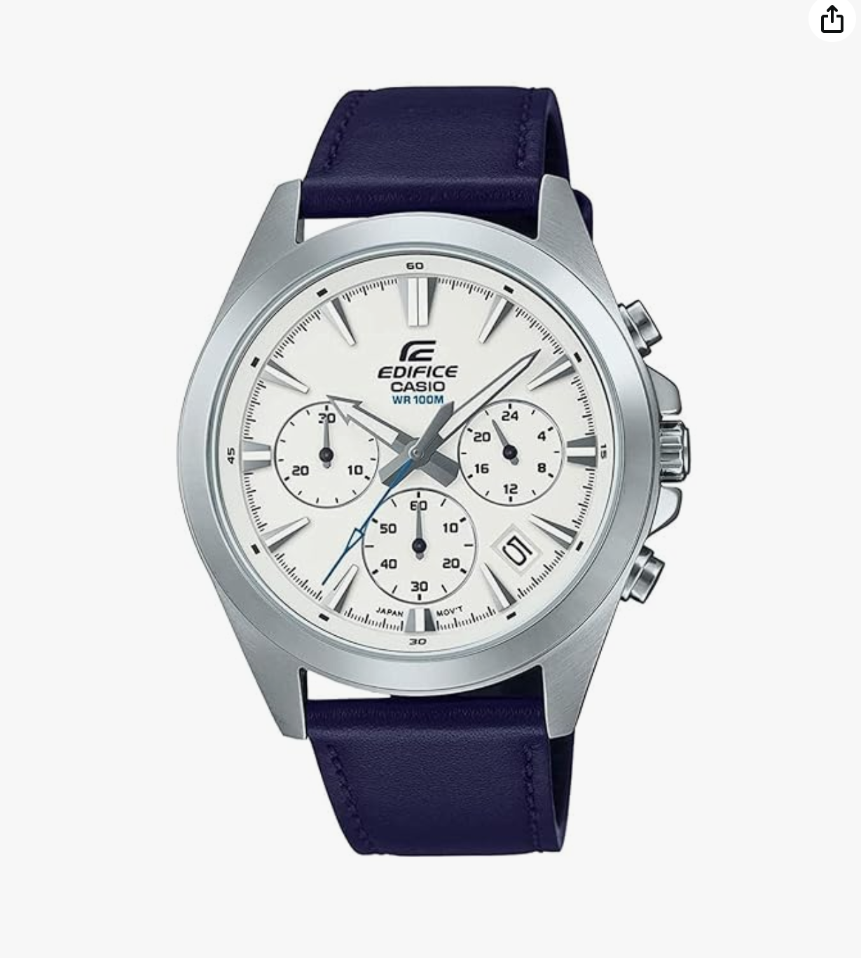 Edifice Chronograph Analog Watch - For Men -EFV-630L-7AVUDF