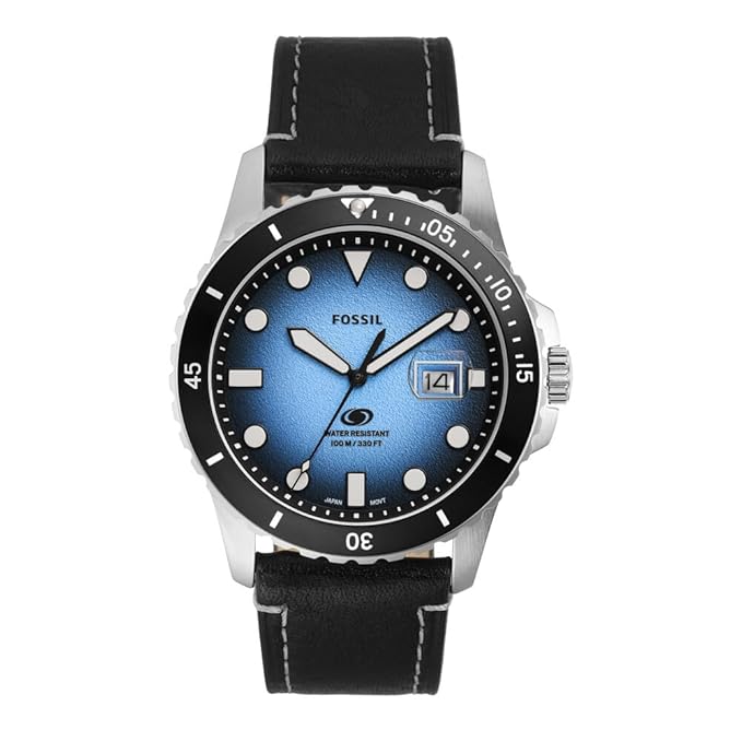Fossil Analog Blue Dial Men's Watch