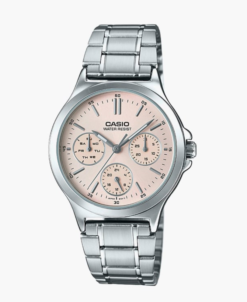 Enticer Lady's Analog Watch  ( LTP-V300D-4AUDF )