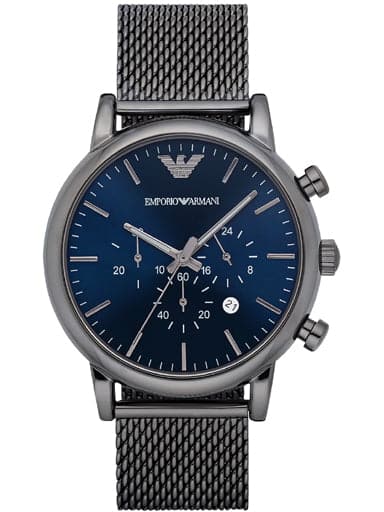 Emporio Armani Men'S Dress Gunmetal Watch