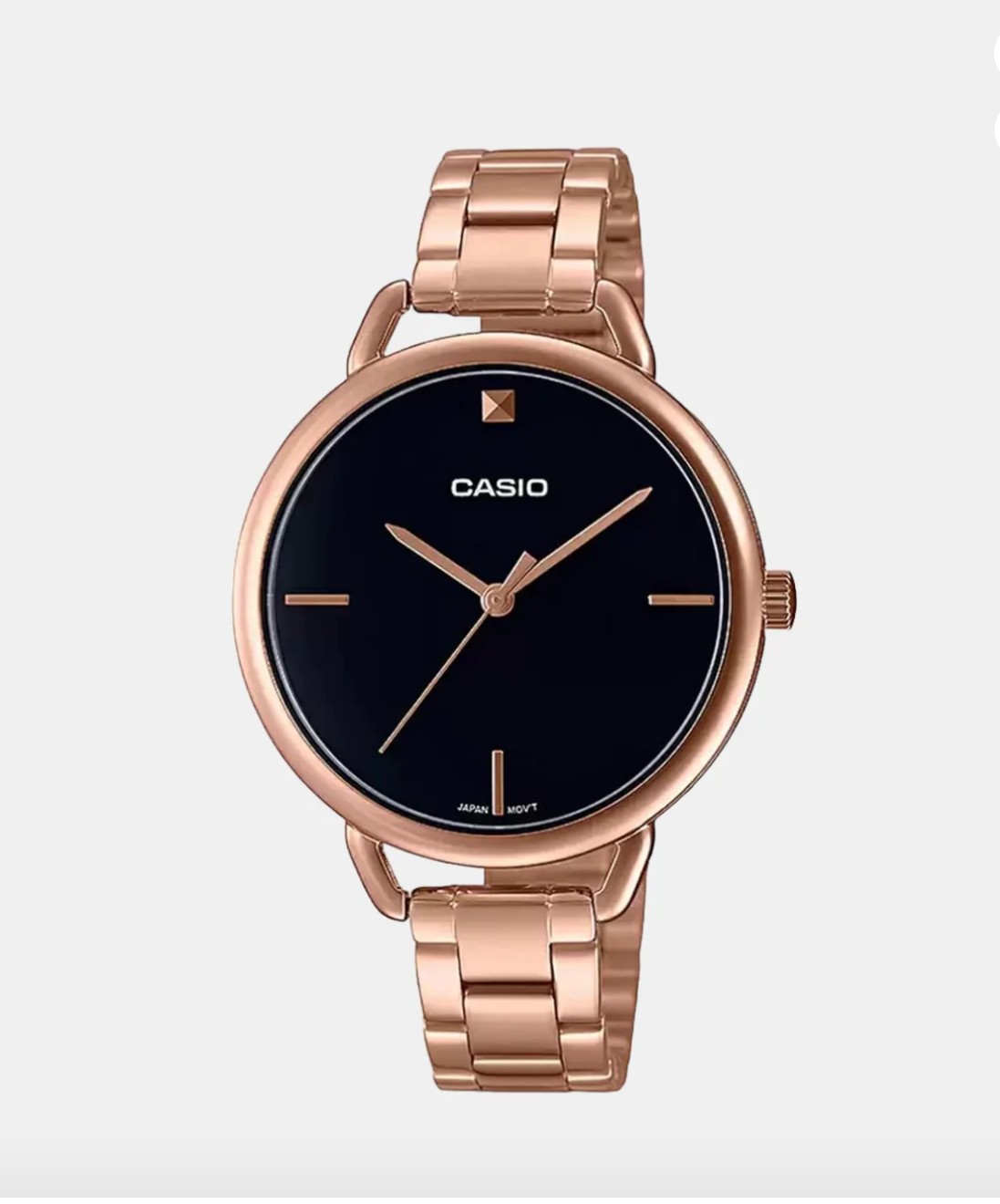 Enticer Women's Analog Stainless Steel Watch  - LTP-E415PG-1CDF