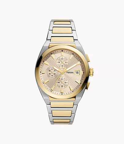 Everett Chronograph Two-Tone Stainless Steel Watch