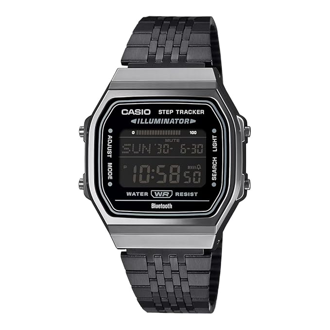 Casio Vintage ABL-100WEGG-1BDF Bluetooth Digital Black Dial Unisex watch