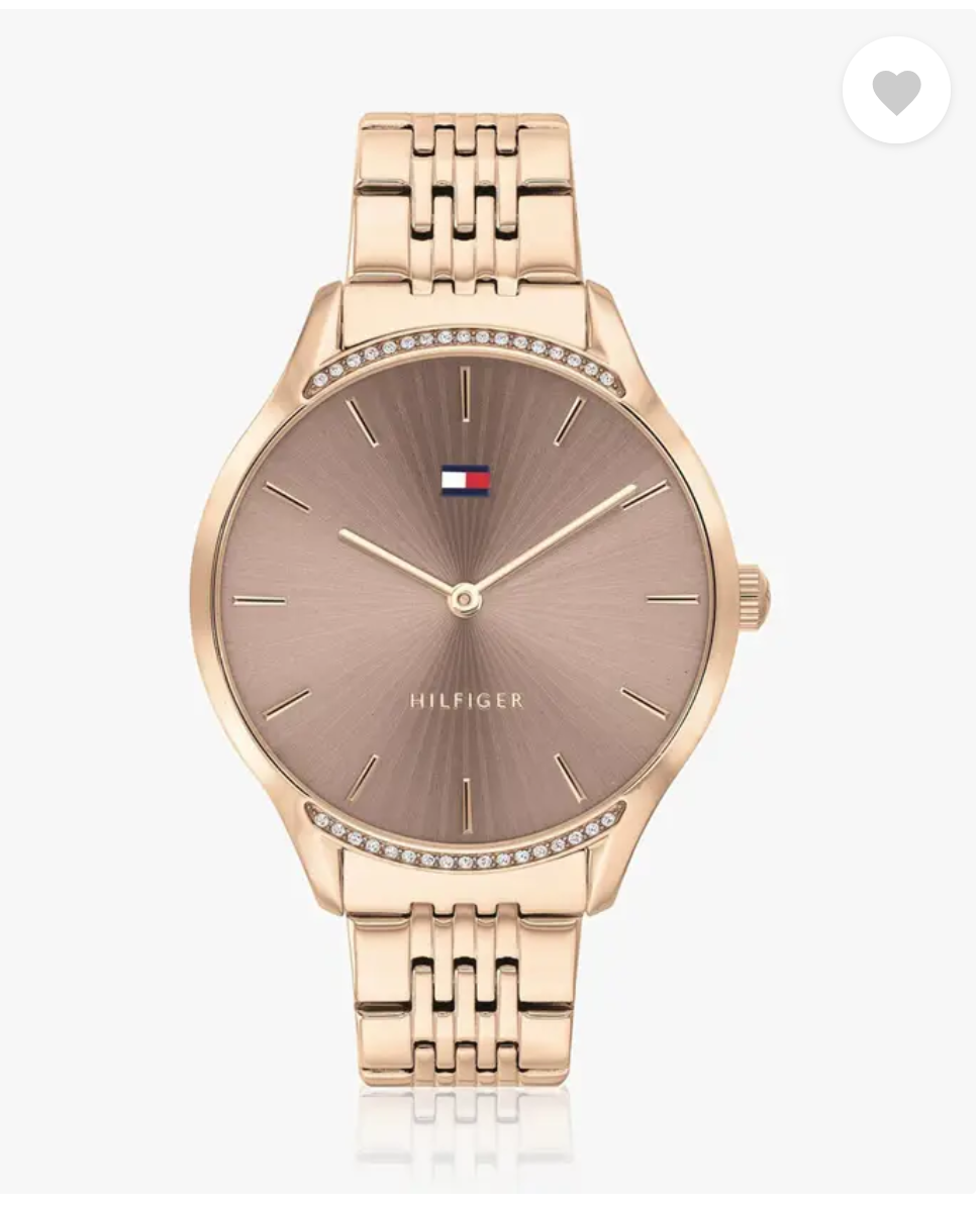Tommy Hilfiger Quartz Analog Grey Dial Stainless Steel Strap Watch for Women