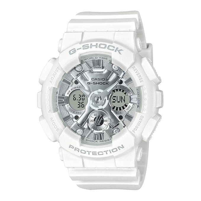 G-Shock Analog-Digital White Dial Women GMA-S120VA-7ADR