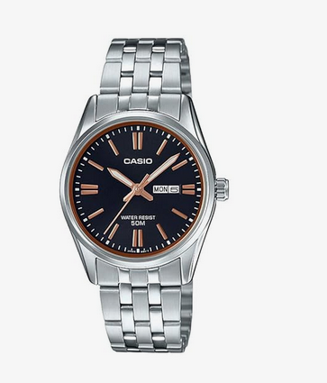 Enticer Women Black Analogue Watch A1504 LTP-1335D-1A2VDF