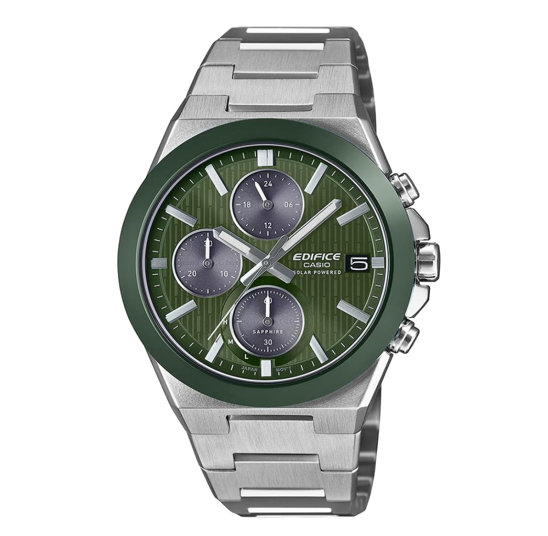 Casio Edifice EFS-S650D-3ADF Analog Green Dial Men