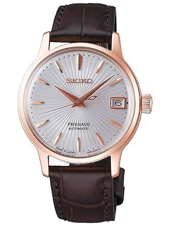 Seiko PRESAGE Automatic Ladies Cocktail 'Bellini' Rose Gold Watch