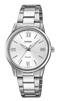 Casio Enticer Ladies LTP-1303DD-7AVDF Analog White Dial Women