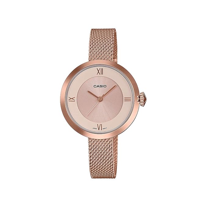 Enticer Women's Analog Stainless Steel Watch - LTP-E154MPG-4ADF