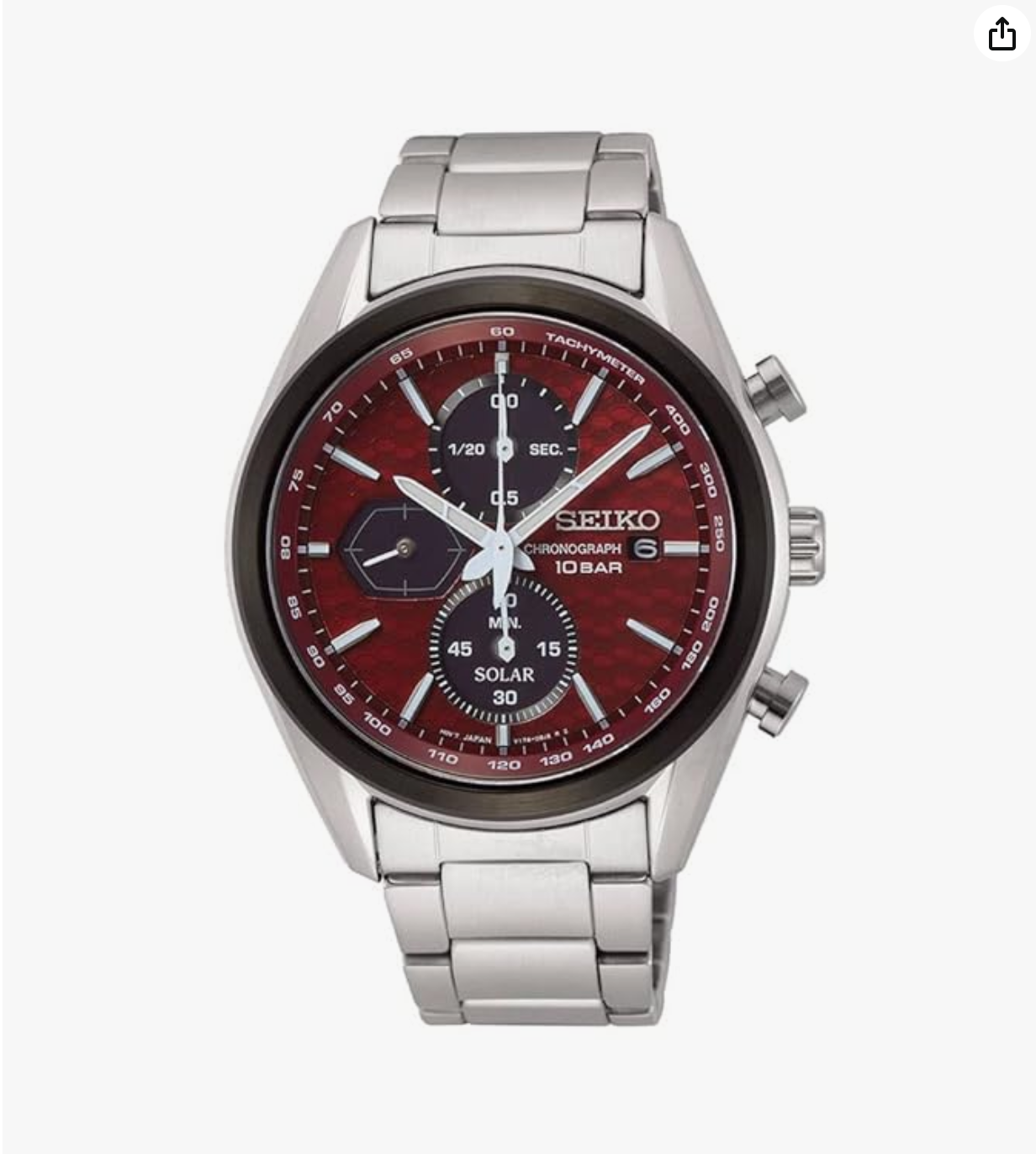 Seiko SSC771P1 Macchina Sportiva Chronograph Watch for Men