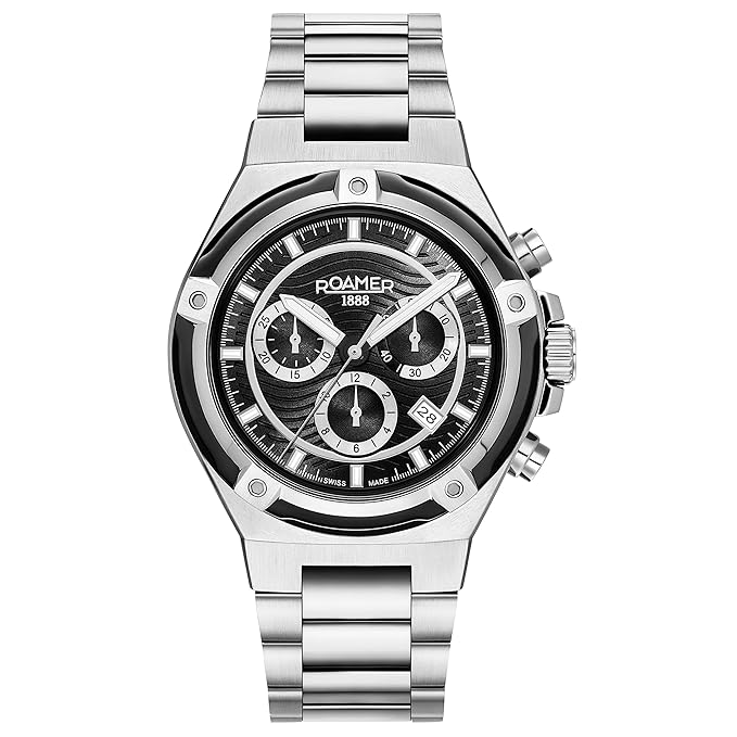 Roamer Tempomaster Chrono Analog Black Dial Women's Watch