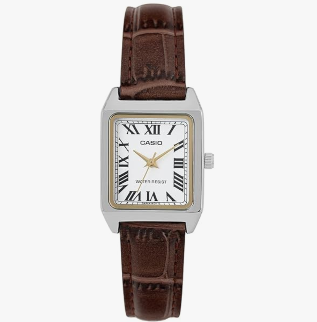 Casio Enticer Ladies Analog White Dial Women LTP-V007L-7B2UDF (A2288)