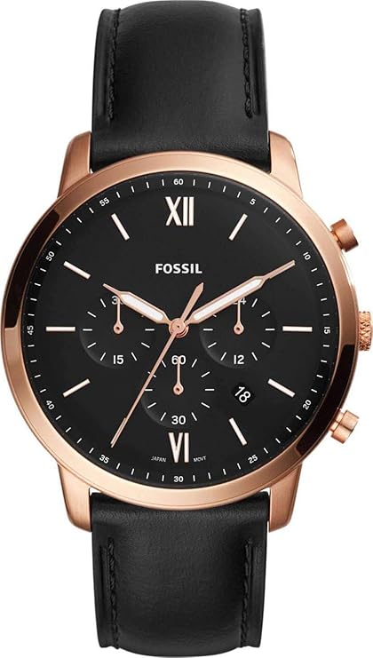 Fossil Analog Black Dial Men's Watch