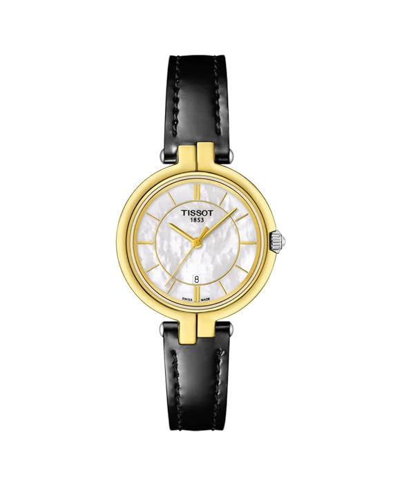 Tissot Flamingo Mother of Pearl Dial Ladies Watch