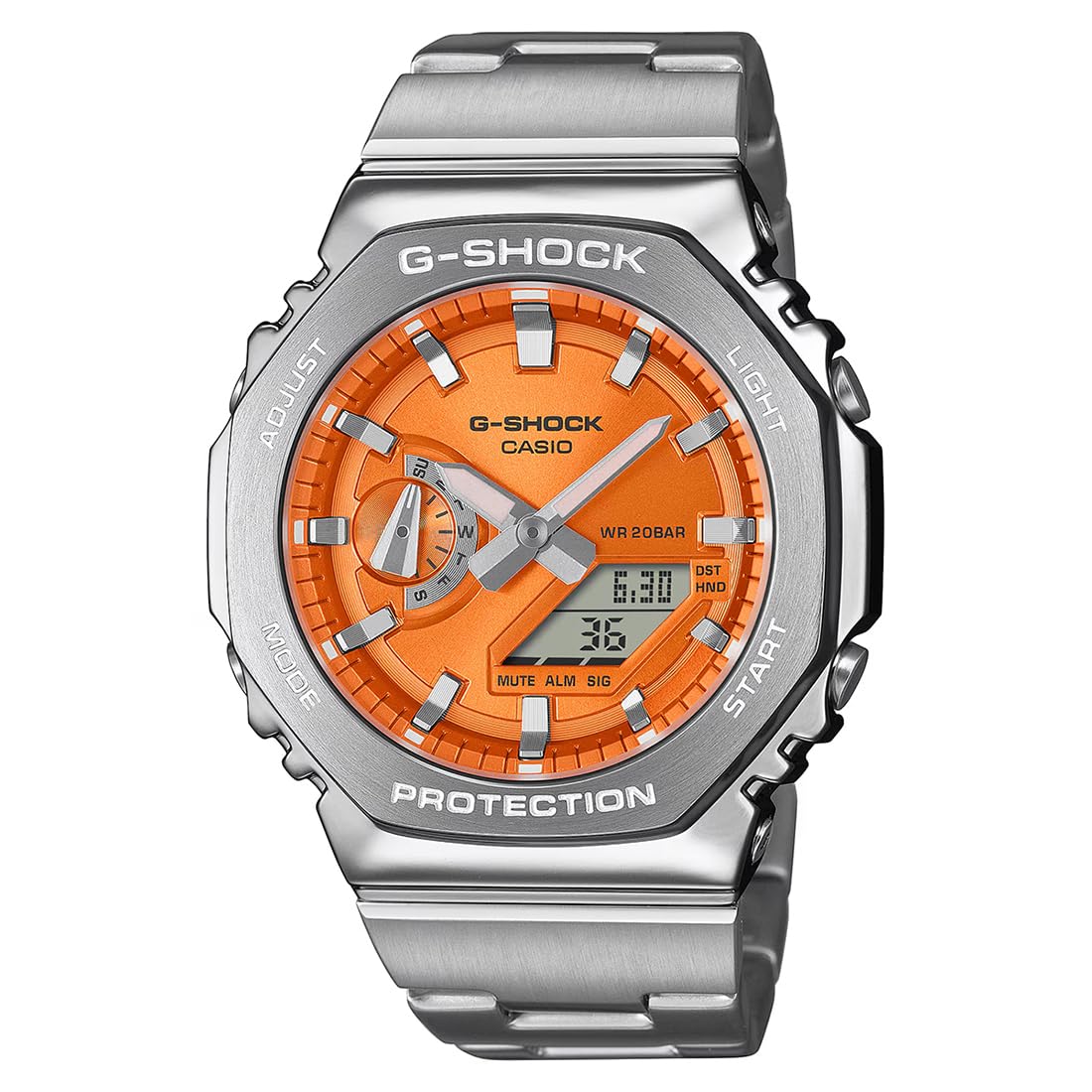 G-Shock GM-2110D-4ADR Analog-Digital Orange Dial Men
