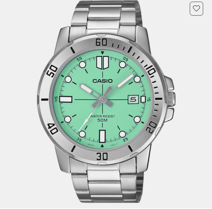 Enticer Men Quartz Blue Dial Analog Stainless Steel Watch A2336