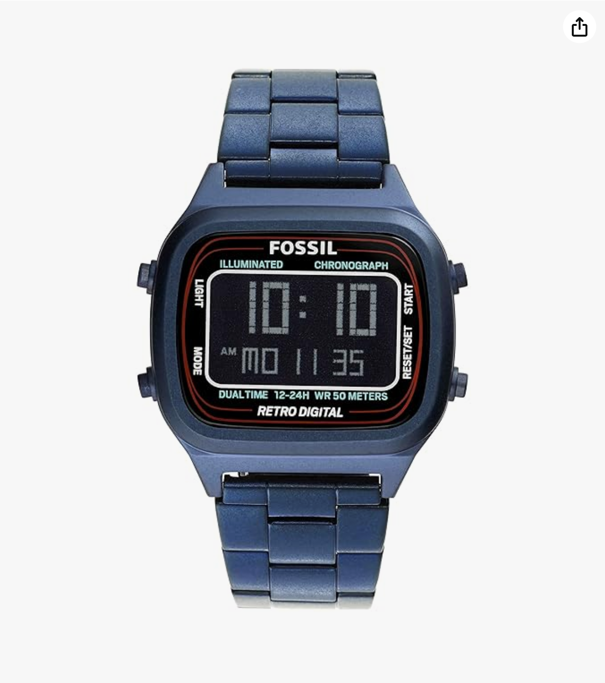 Fossil FS5896 Retro Digital Watch for Men