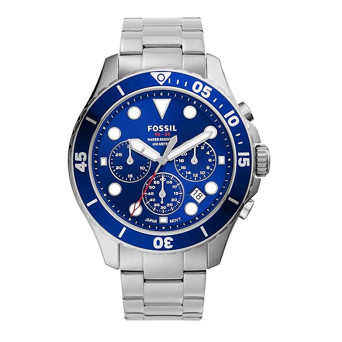 Fossil FB-03 Analog Blue Dial Men's Watch