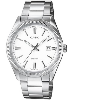 Casio Enticer Men MTP-1302D-7A1VDF Analog White Dial Men