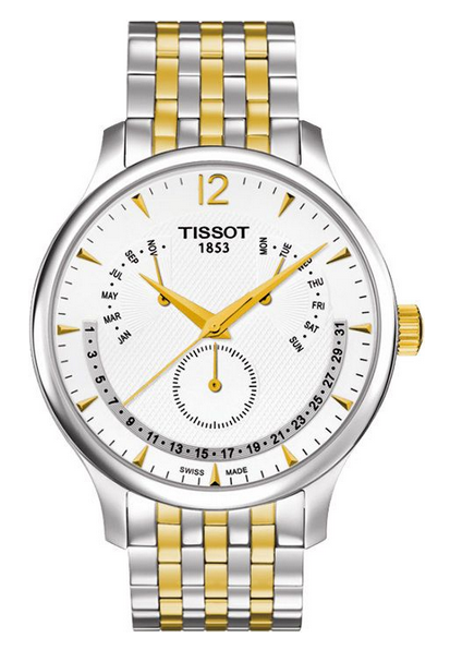 Tissot Analogue White Dial Men's Watch