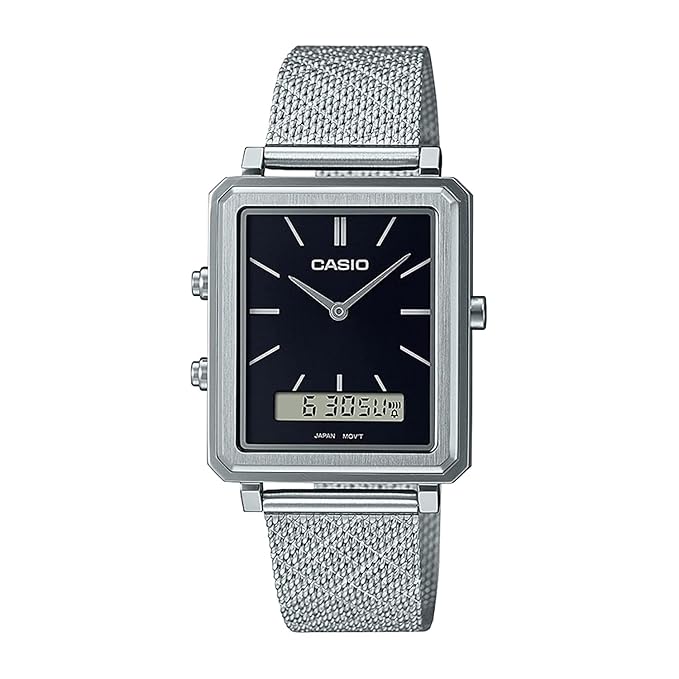 Enticer Men's Analog Stainless Steel Watch - MTP-B205M-1EDF