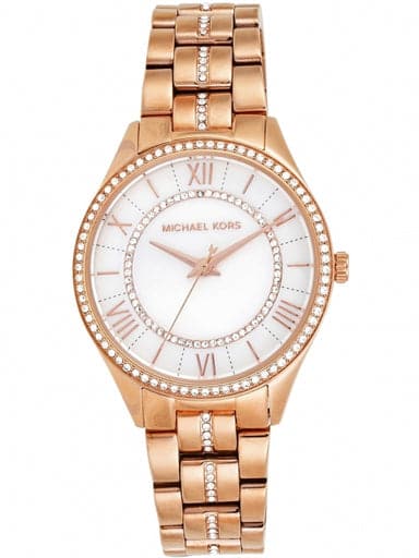Michael Kors Analog White Dial Women'S Watch