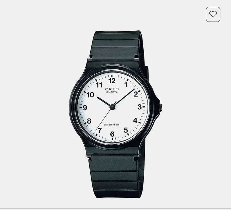 Youth Unisex Quartz White Dial Analog Resin Watch A2531