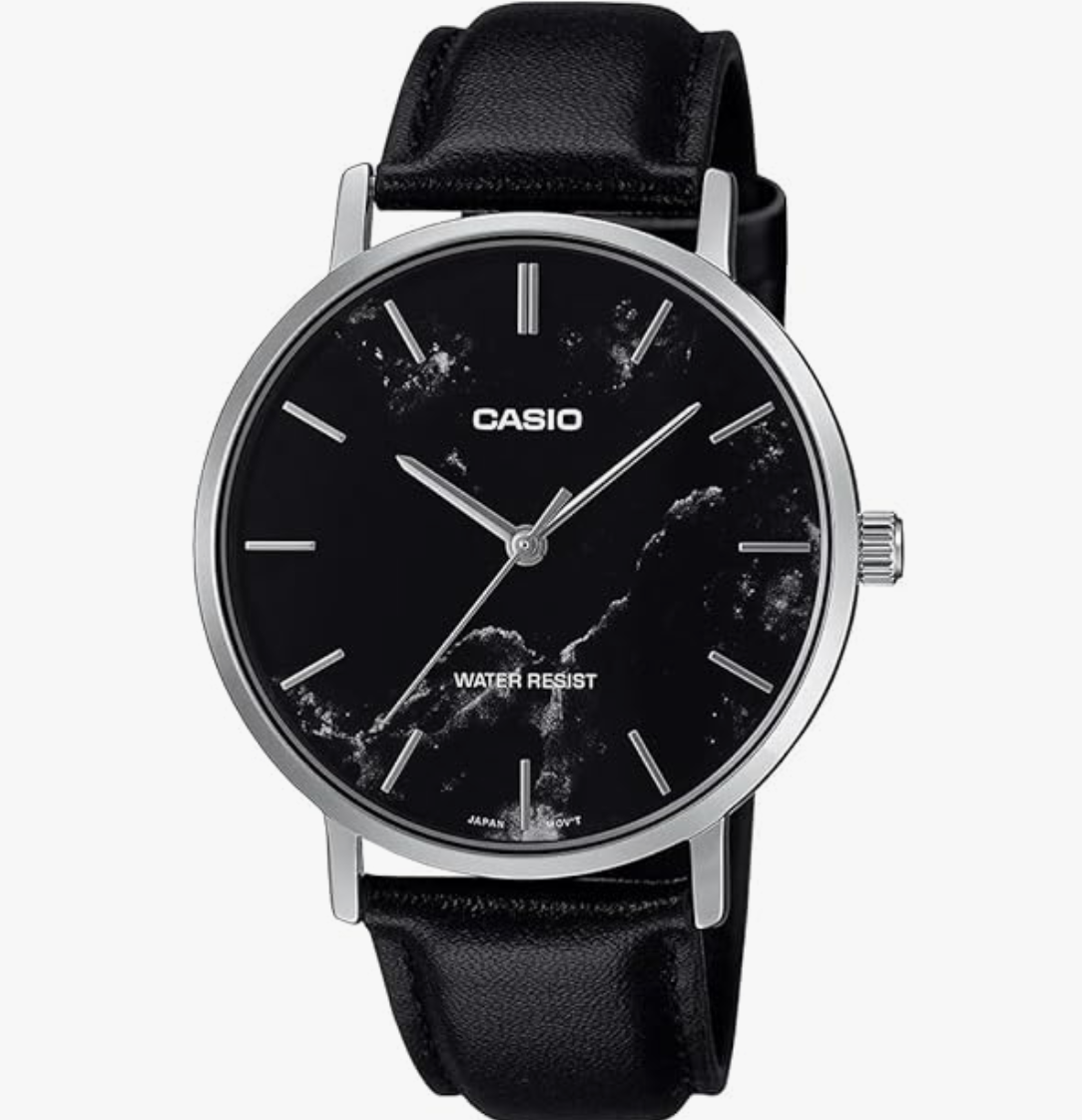 Casio Enticer Men MTP-VT01LM-1AUDF Analog Black Dial Men