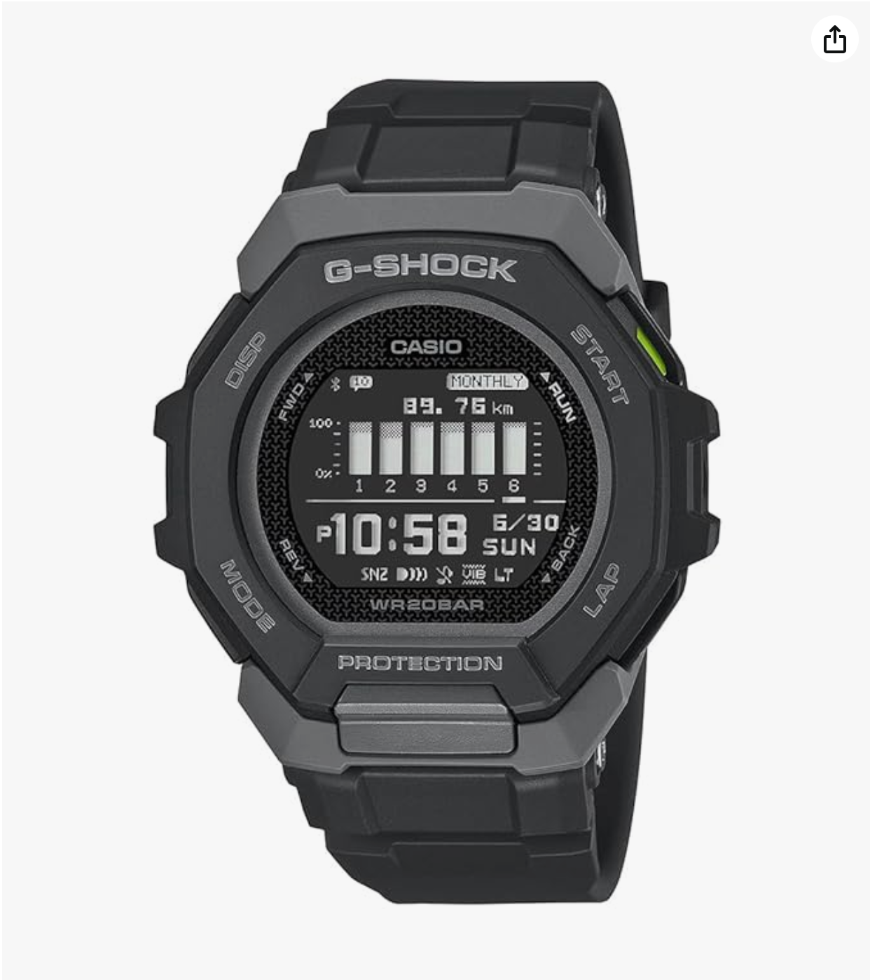 G-SHOCK Digital Watch - For Men -GBD-300-1DR