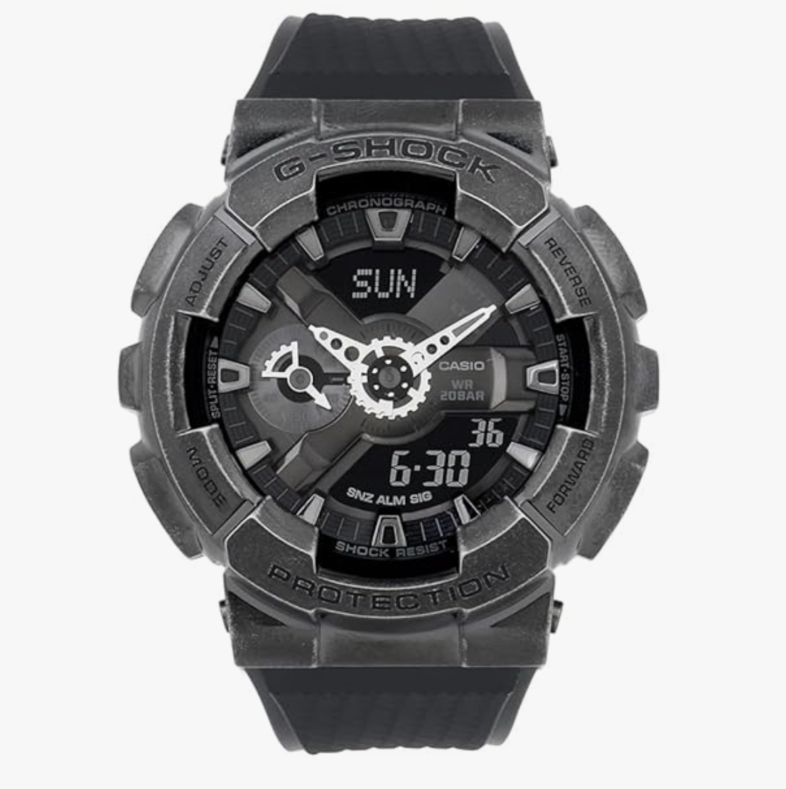 Casio G-Shock Analog-Digital Black Dial Men GM-110VB-1ADR